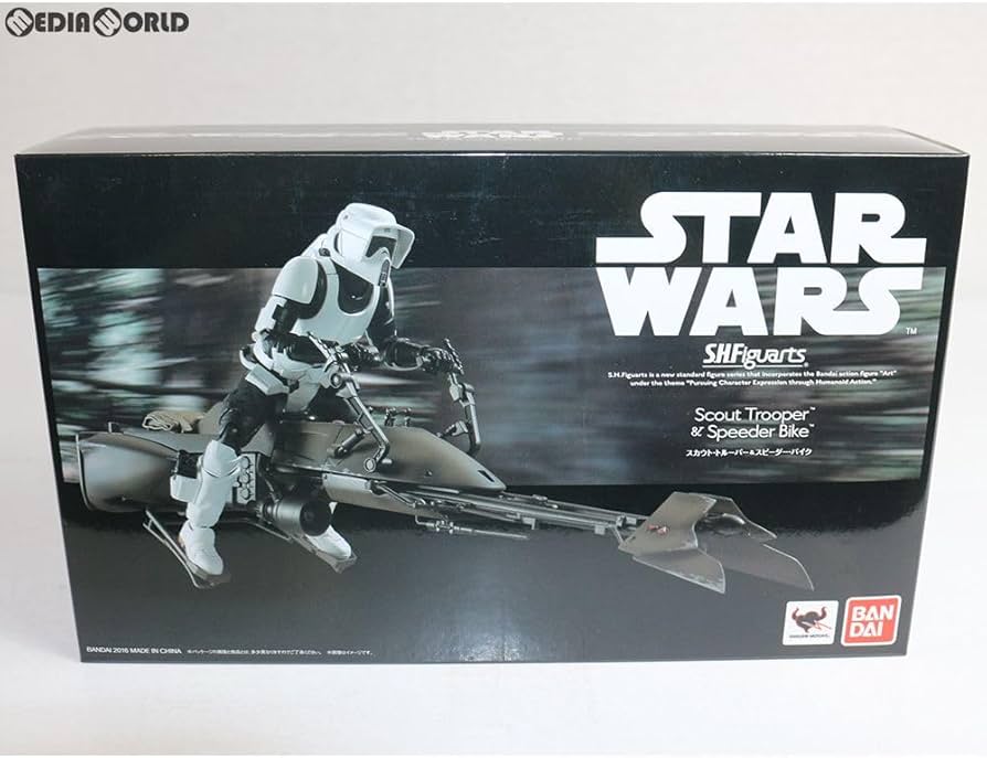 S.H.フィギュアーツ スカウト・トルーパー＆スピーダー・バイク魂ウェブ商店限定 バンダイ S.H.Figuarts スカウト・トルーパー & スピーダー